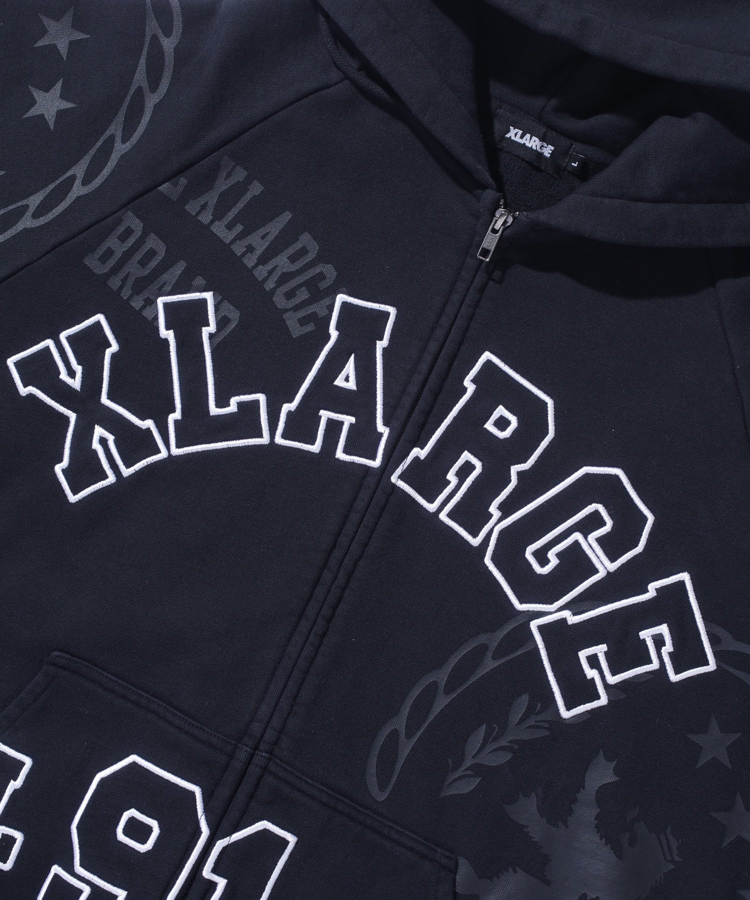 เสื้อฮู้ด Xlarge รุ่น MULTI ZIP HOODED SWEATSHIRT
