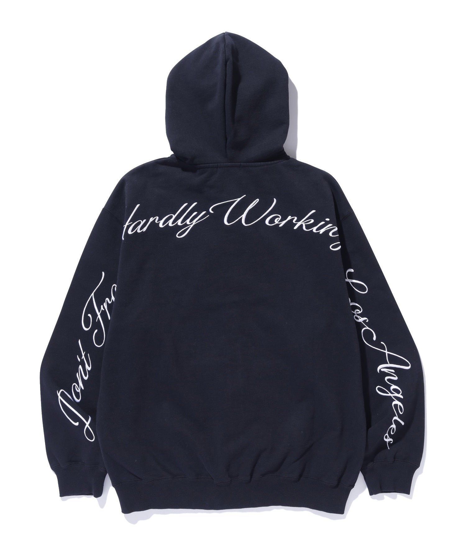 เสื้อฮู้ด Xlarge รุ่น CURSIVE ZIP UP HOODED SWEATSHIRT