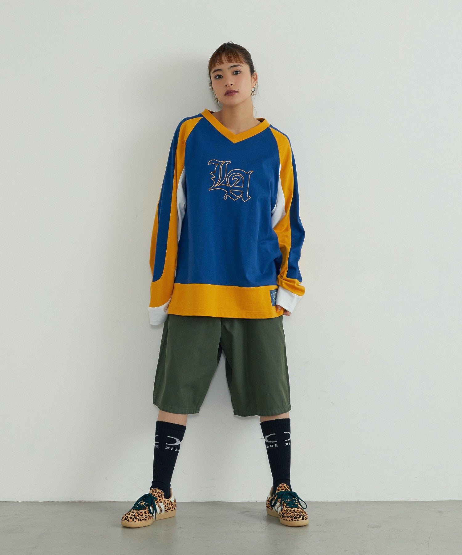 เสื้อแขนยาว Xlarge รุ่น LA FOOTBALL L/S SHIRT