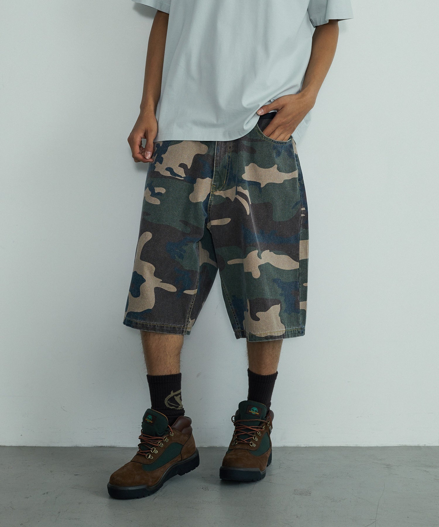 กางเกงขาสั้น Xlarge รุ่น WASHED SHORT PANTS