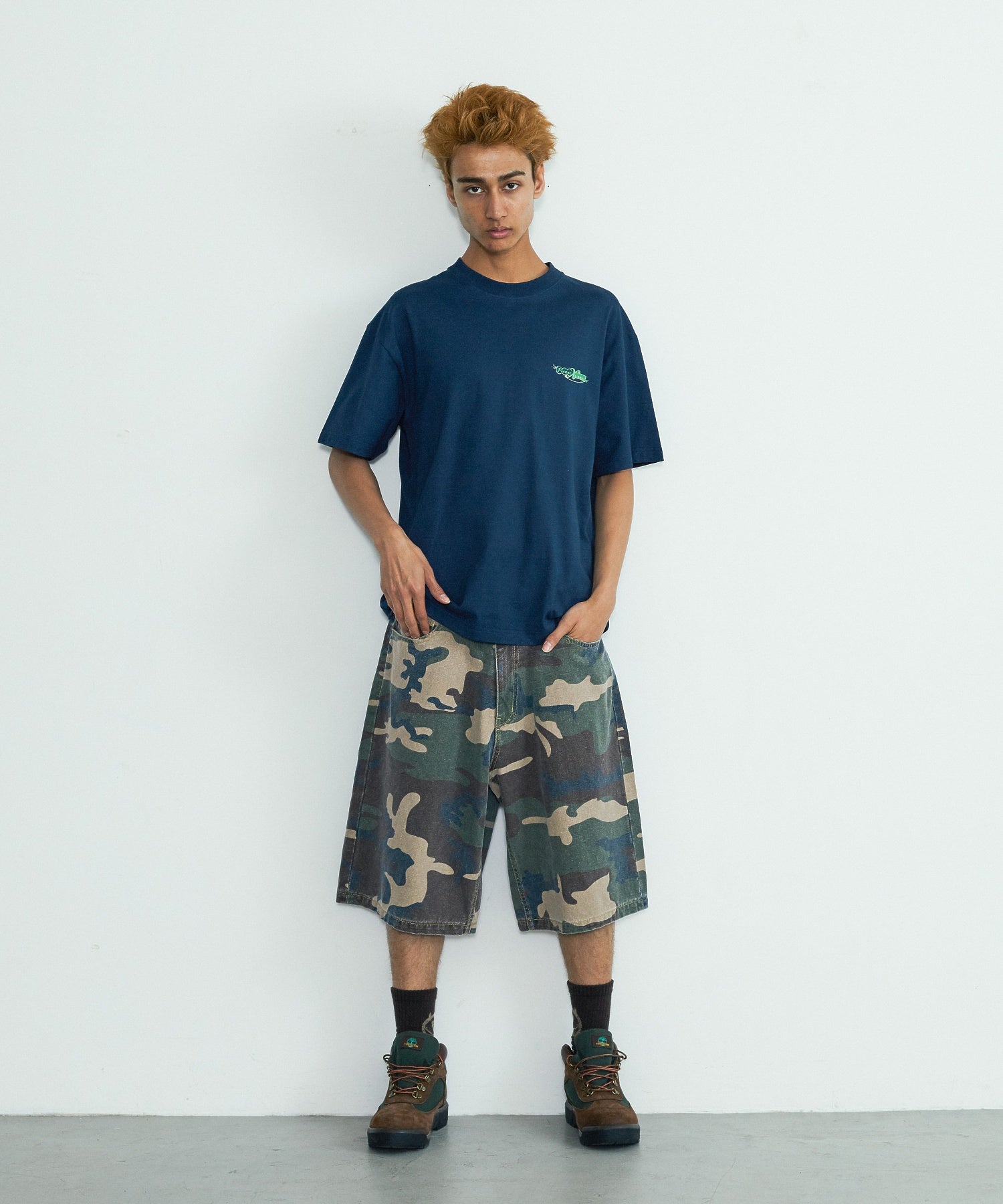 กางเกงขาสั้น Xlarge รุ่น WASHED SHORT PANTS