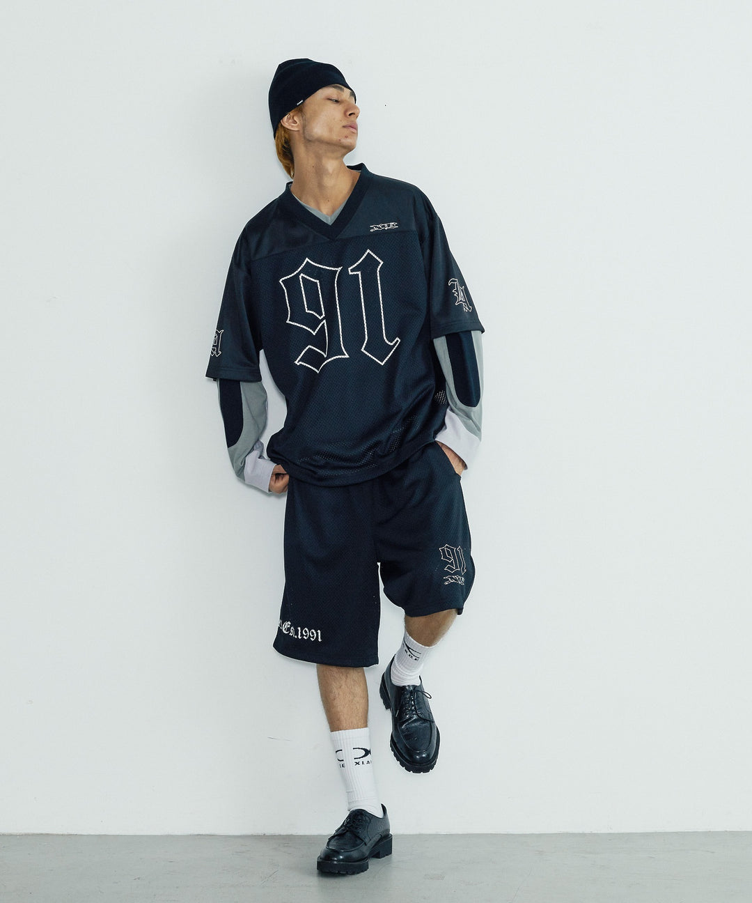 กางเกงขาสั้น Xlarge รุ่น OLD ENGLISH MESH SHORTS