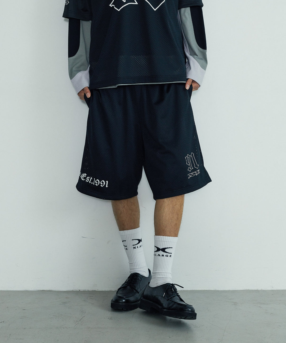 กางเกงขาสั้น Xlarge รุ่น OLD ENGLISH MESH SHORTS