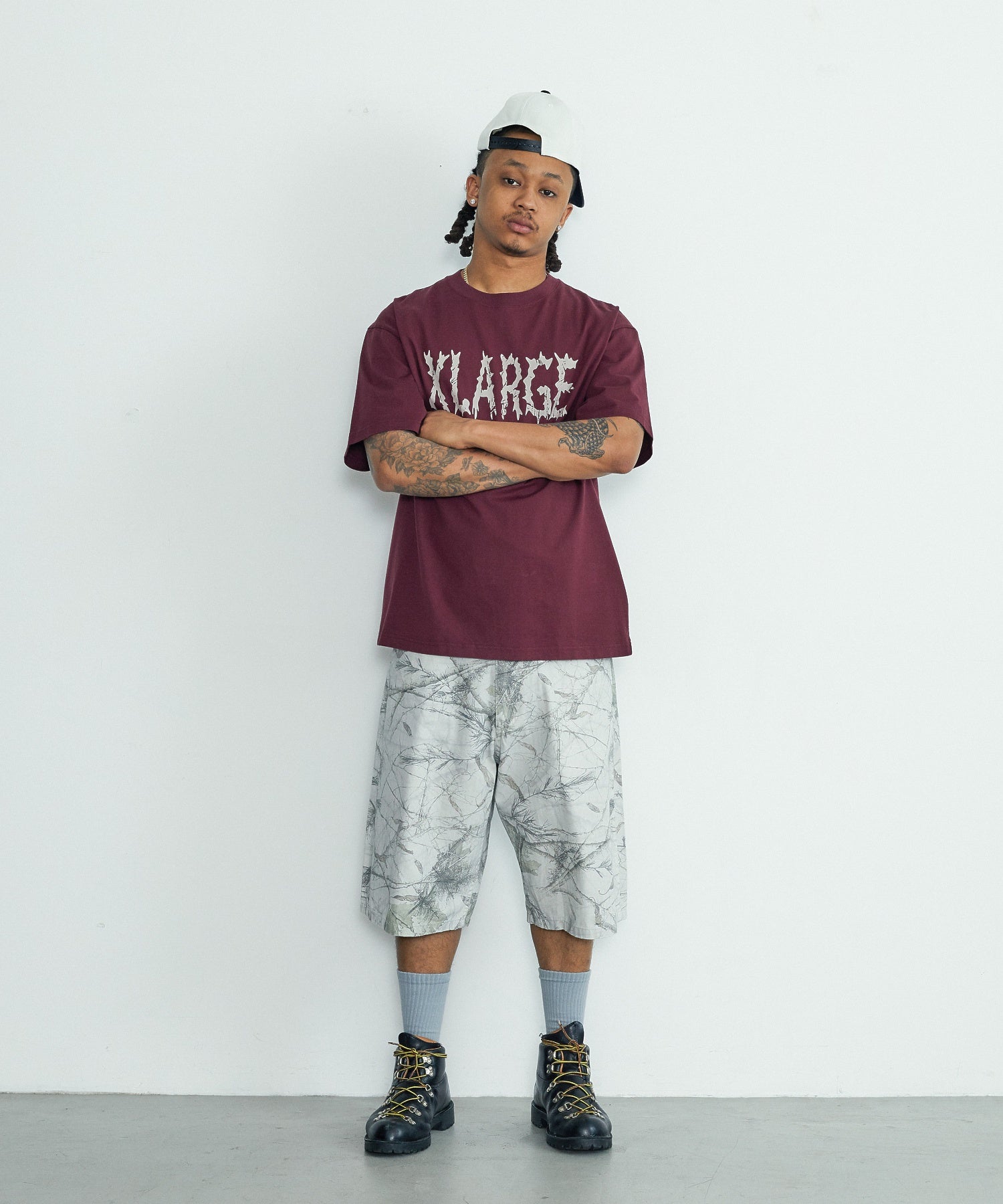 กางเกงขาสั้น Xlarge รุ่น HERRINGBONE SHORT PANTS