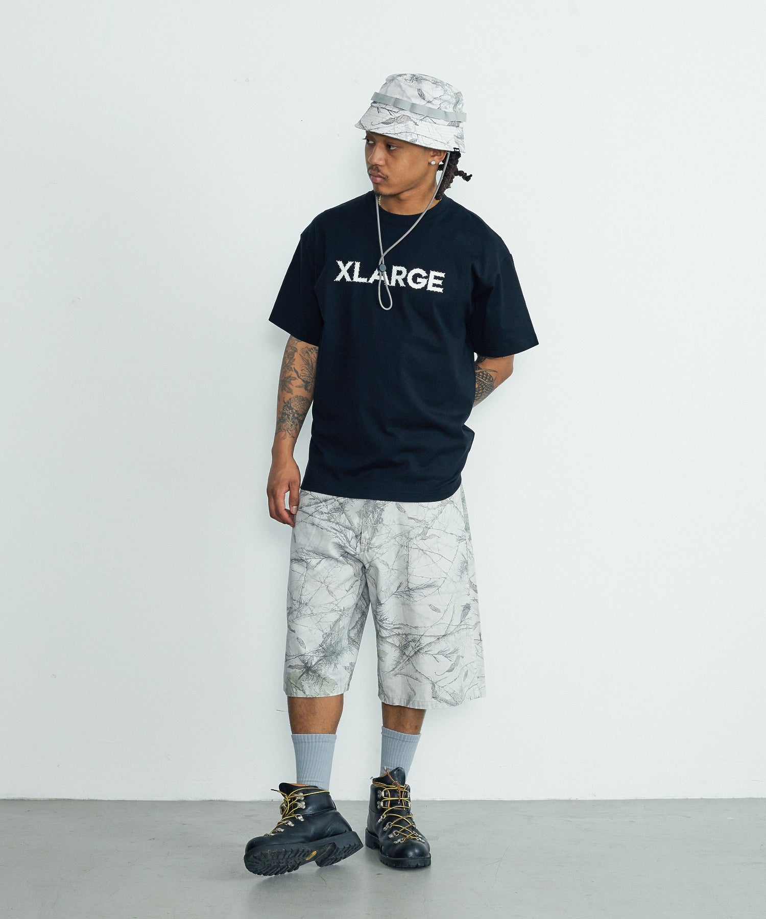 กางเกงขาสั้น Xlarge รุ่น HERRINGBONE SHORT PANTS