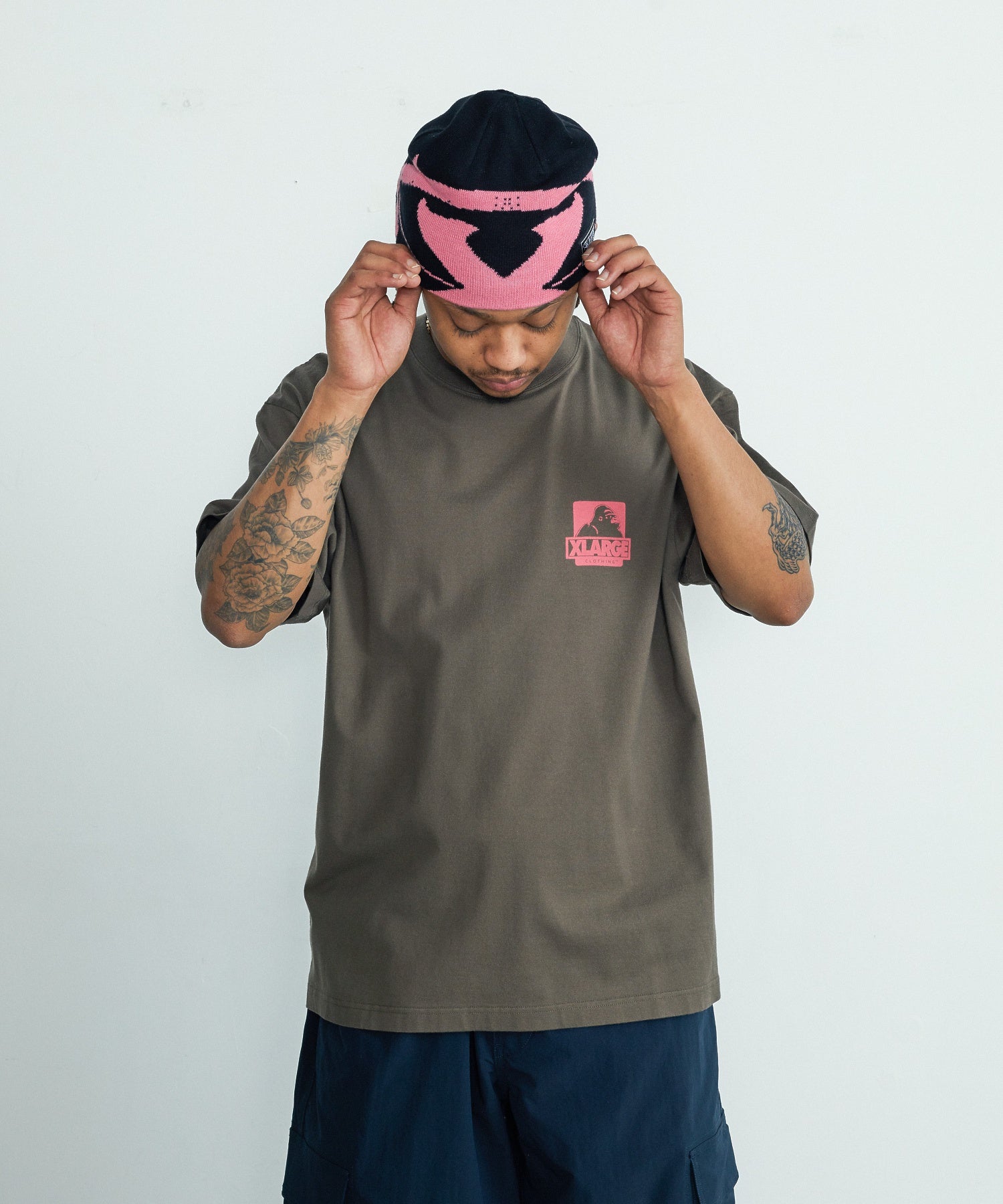 หมวกไหมพรม Xlarge รุ่น X MONSTER LOGO BEANIE