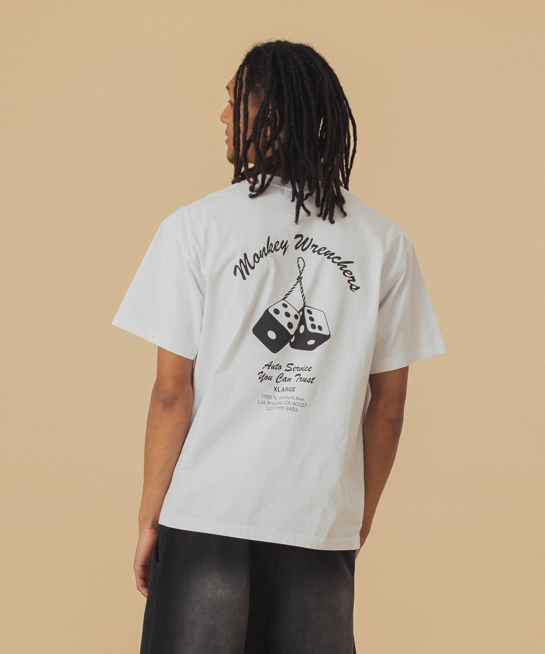 เสื้อยืดแขนสั้น XLARGE รุ่น Monkey Wrenchers S/S Tee