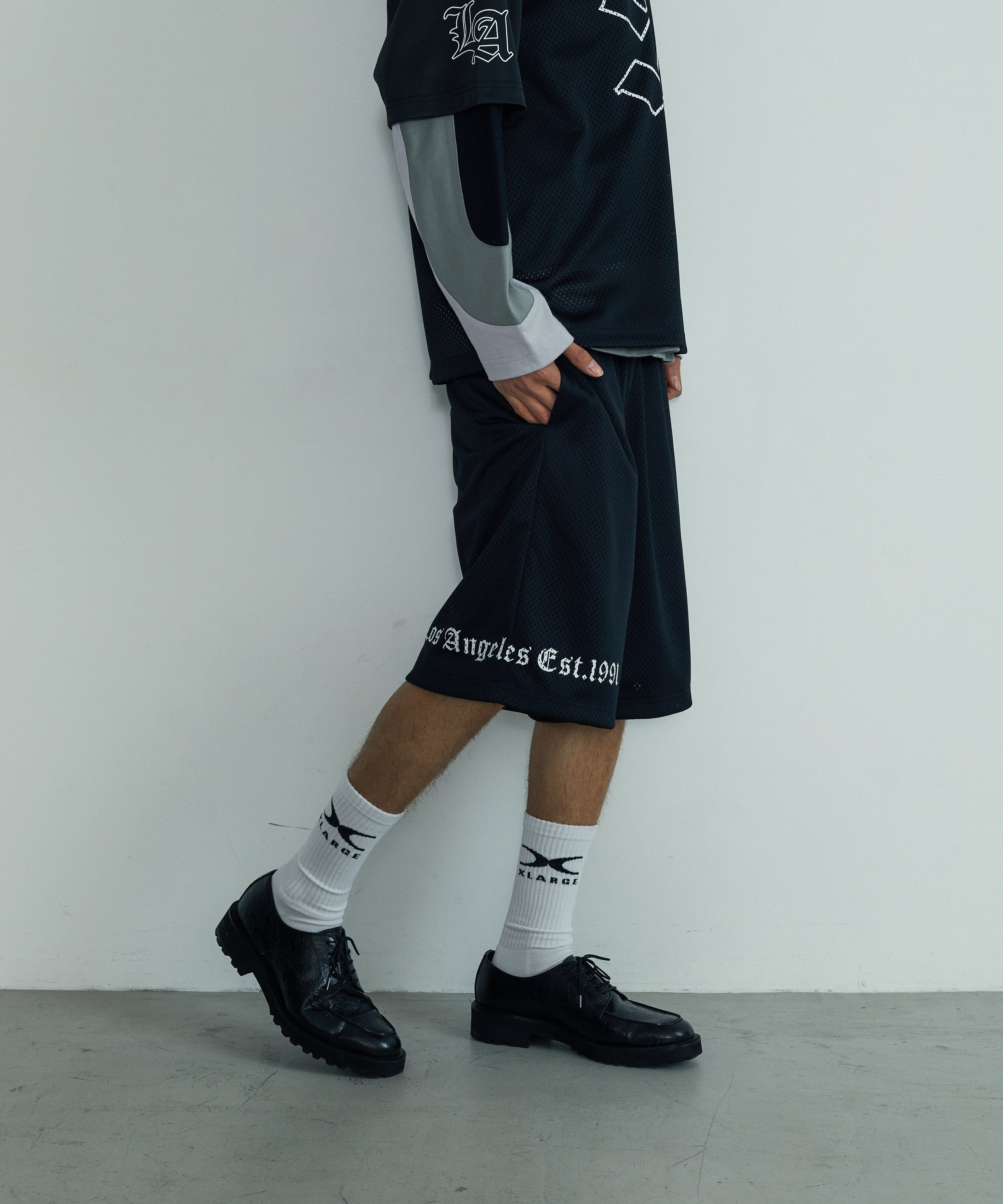 กางเกงขาสั้น Xlarge รุ่น OLD ENGLISH MESH SHORTS