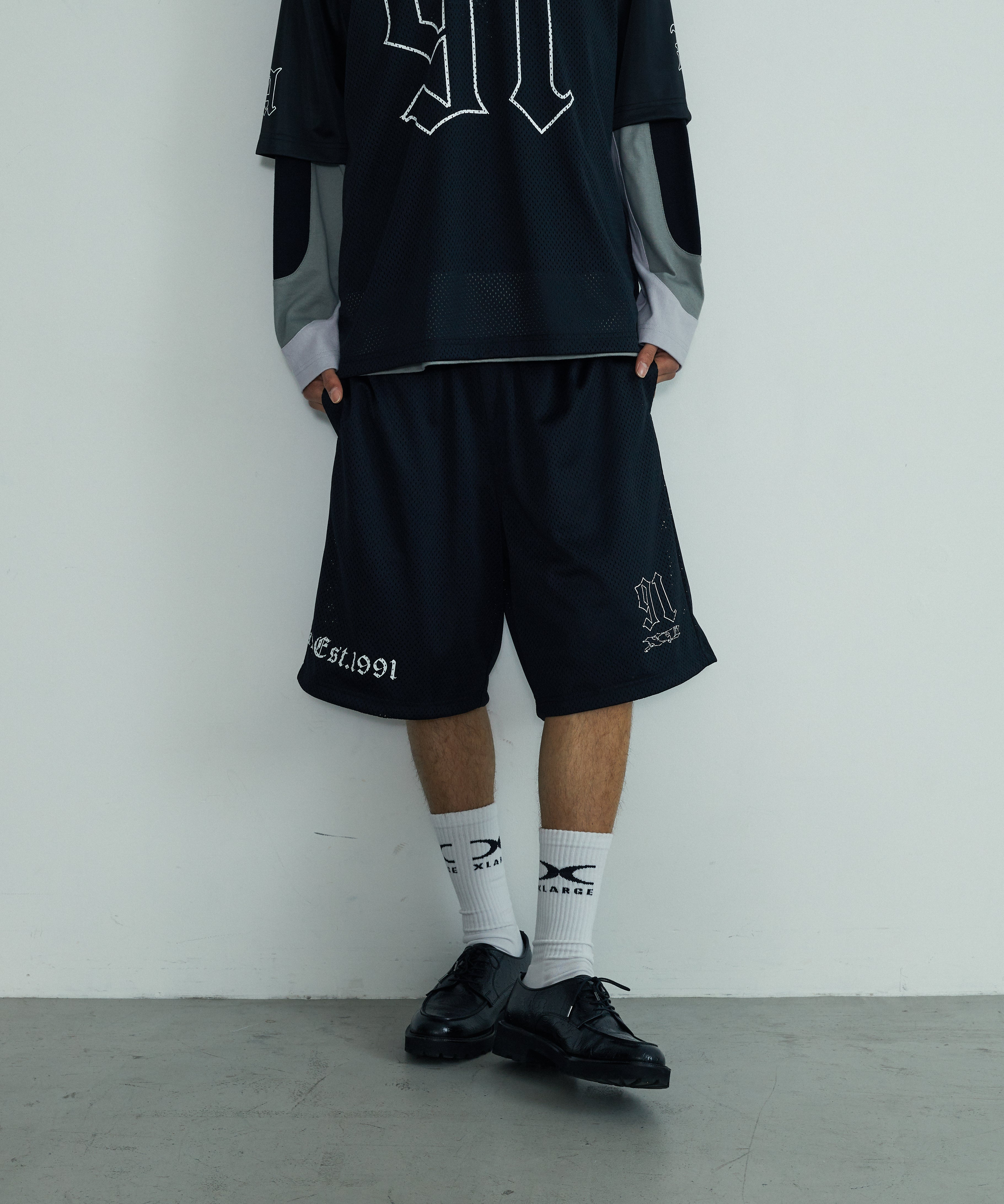 กางเกงขาสั้น Xlarge รุ่น OLD ENGLISH MESH SHORTS