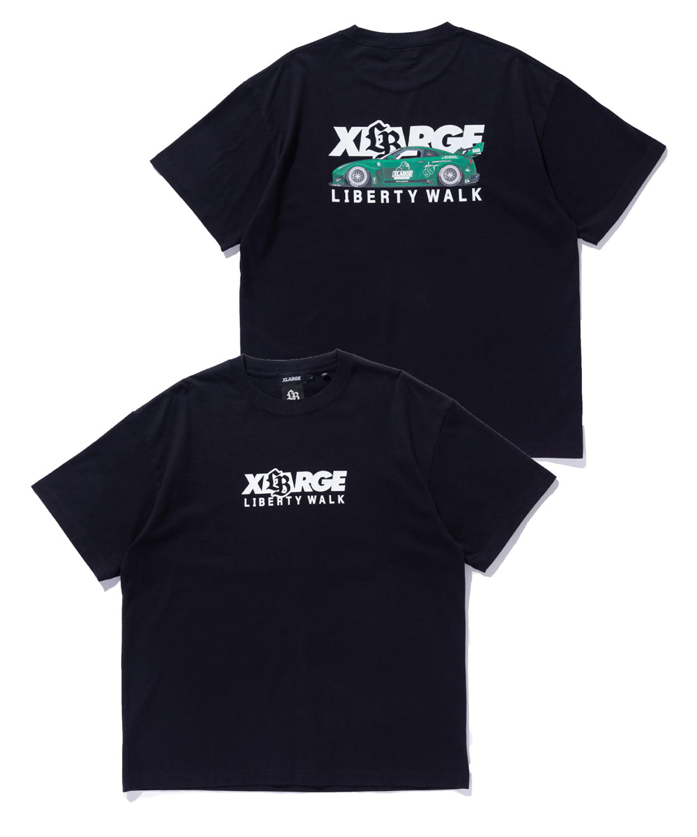 เสื้อยืดแขนสั้น XLARGE รุ่น Xlarge X Liberty Walk Mix Logo S/S Tee