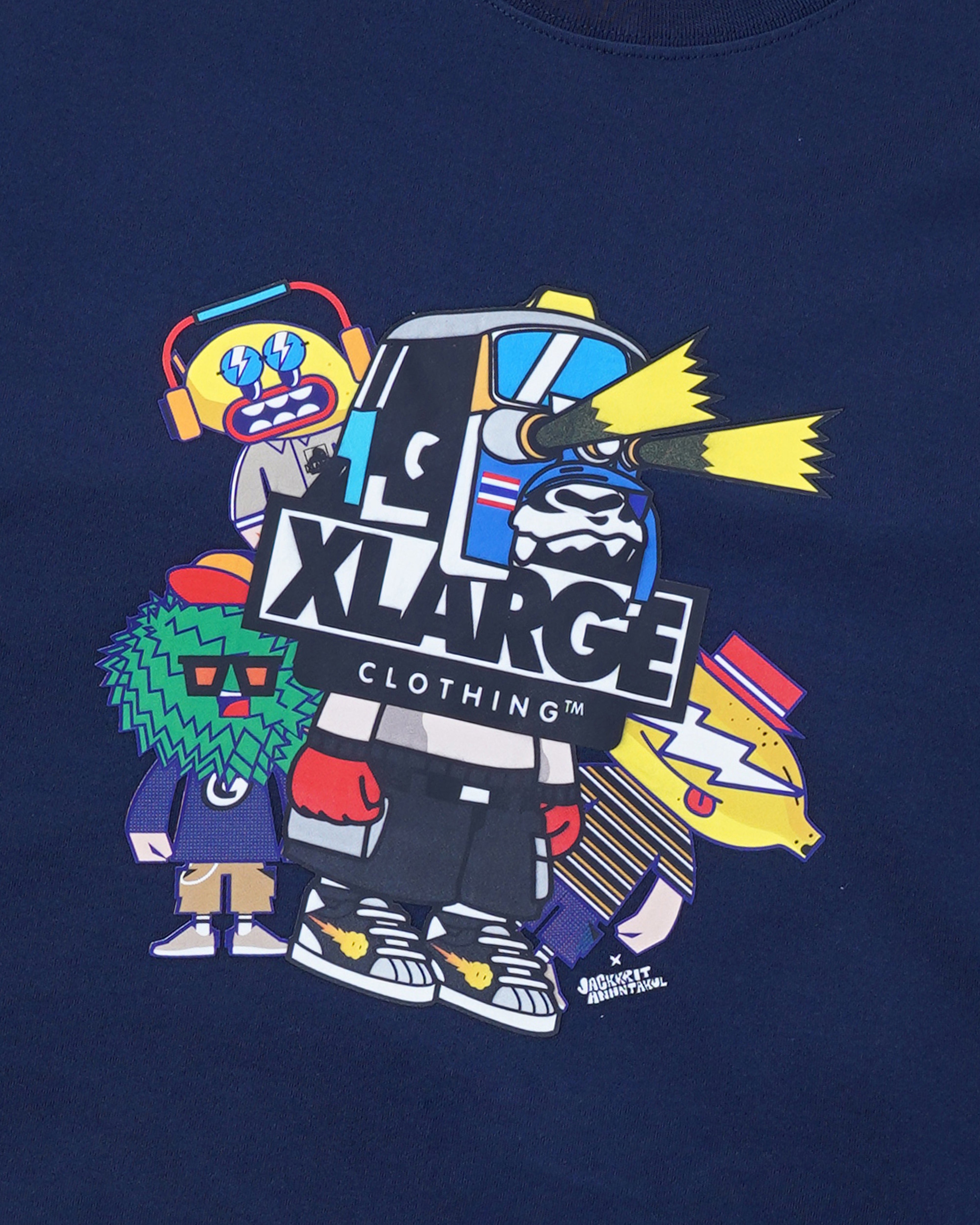 เสื้อยืดXLARGE รุ่น HELLOIAMJK S/S TEE 2