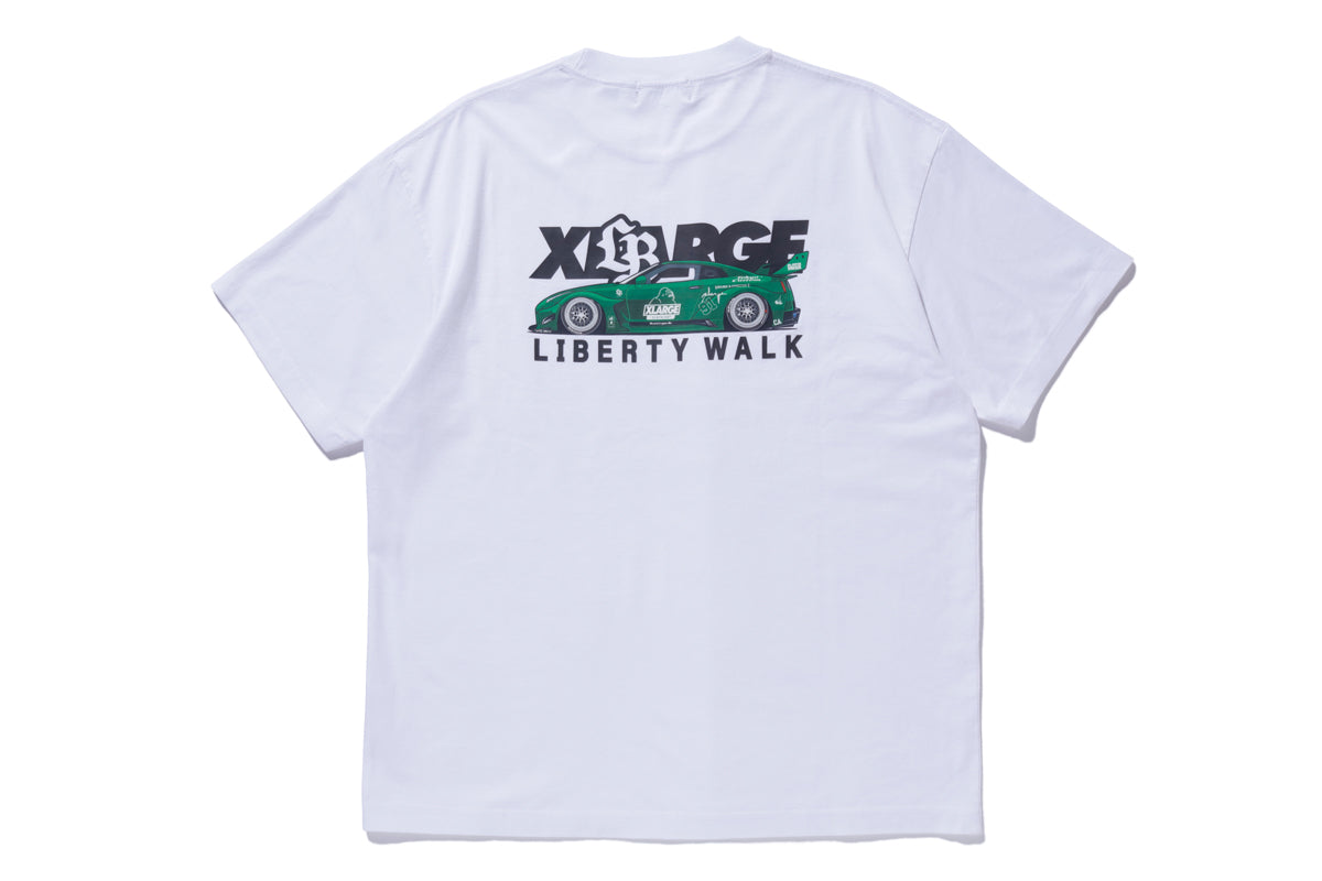 เสื้อยืดแขนสั้น XLARGE รุ่น Xlarge X Liberty Walk Mix Logo S/S Tee