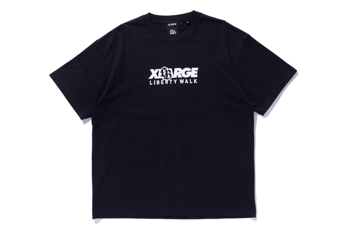 เสื้อยืดแขนสั้น XLARGE รุ่น Xlarge X Liberty Walk Mix Logo S/S Tee
