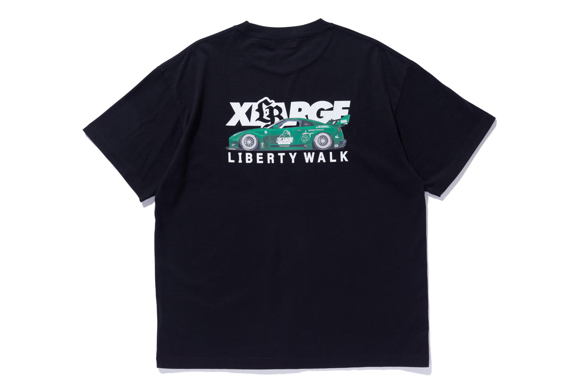 เสื้อยืดแขนสั้น XLARGE รุ่น Xlarge X Liberty Walk Mix Logo S/S Tee