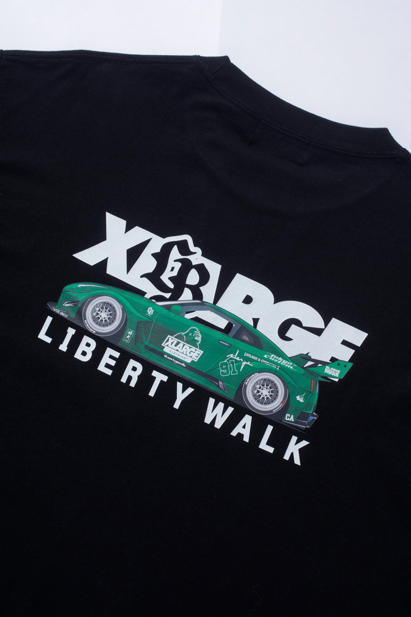 เสื้อยืดแขนสั้น XLARGE รุ่น Xlarge X Liberty Walk Mix Logo S/S Tee