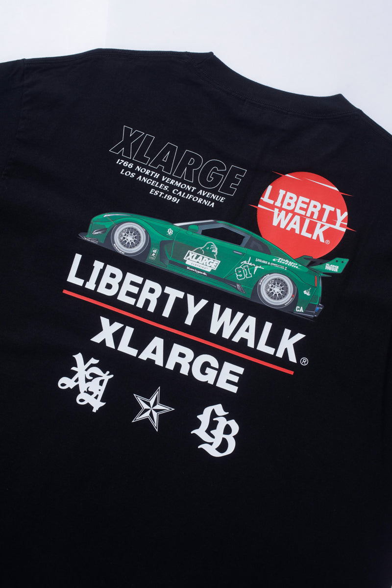 เสื้อยืดแขนสั้น XLARGE รุ่น Xlarge X Liberty Walk S/S Tee