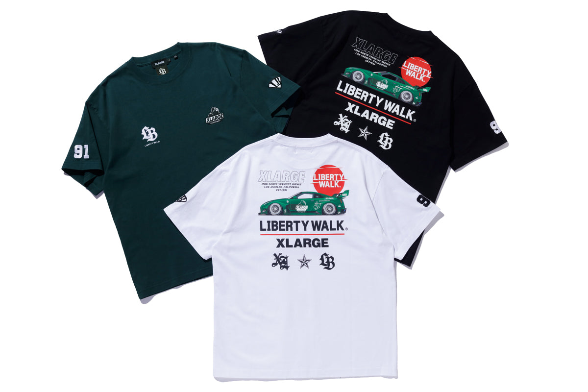 เสื้อยืดแขนสั้น XLARGE รุ่น Xlarge X Liberty Walk S/S Tee