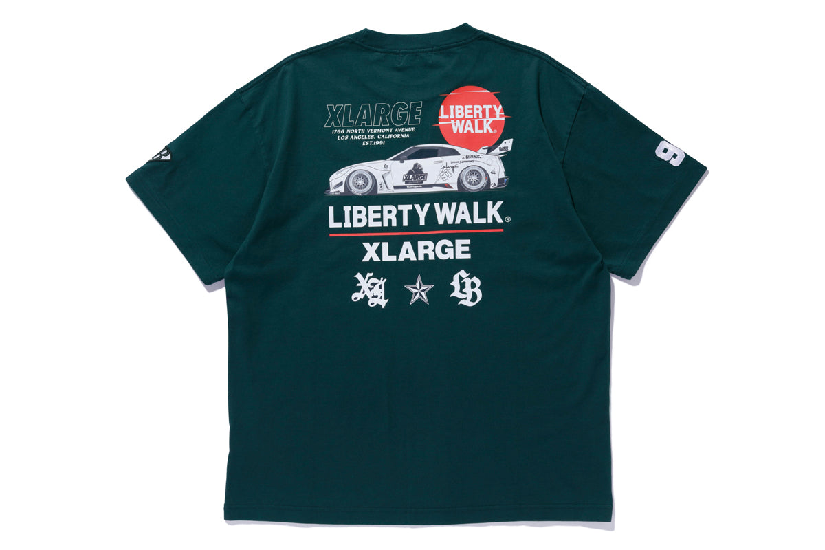 เสื้อยืดแขนสั้น XLARGE รุ่น Xlarge X Liberty Walk S/S Tee
