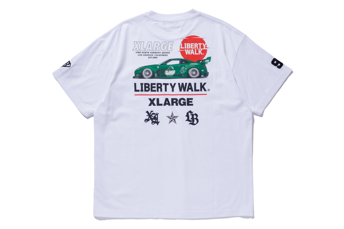 เสื้อยืดแขนสั้น XLARGE รุ่น Xlarge X Liberty Walk S/S Tee
