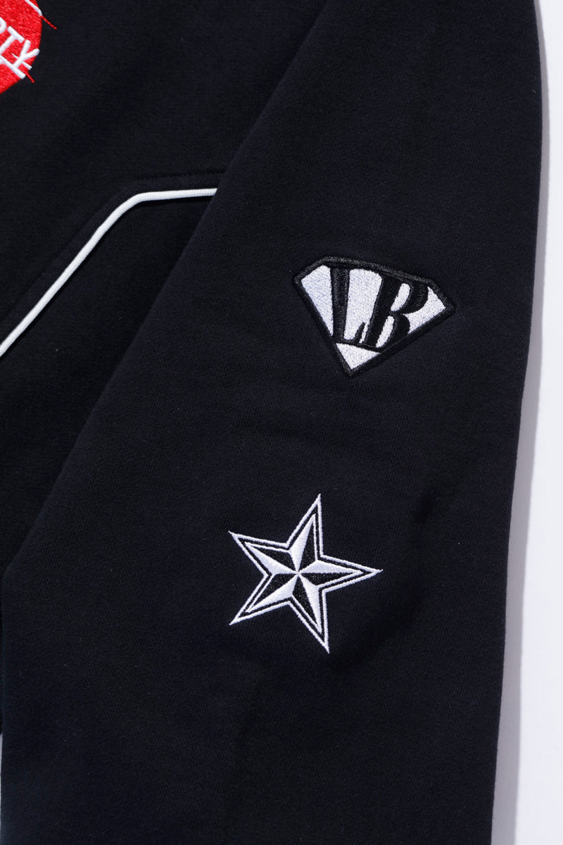 เสื้อฮู้ด XLARGE รุ่น Xlarge X Liberty Walk Half Zip Sweatshirts