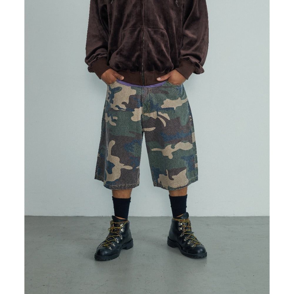 กางเกงขาสั้น Xlarge รุ่น WASHED SHORT PANTS