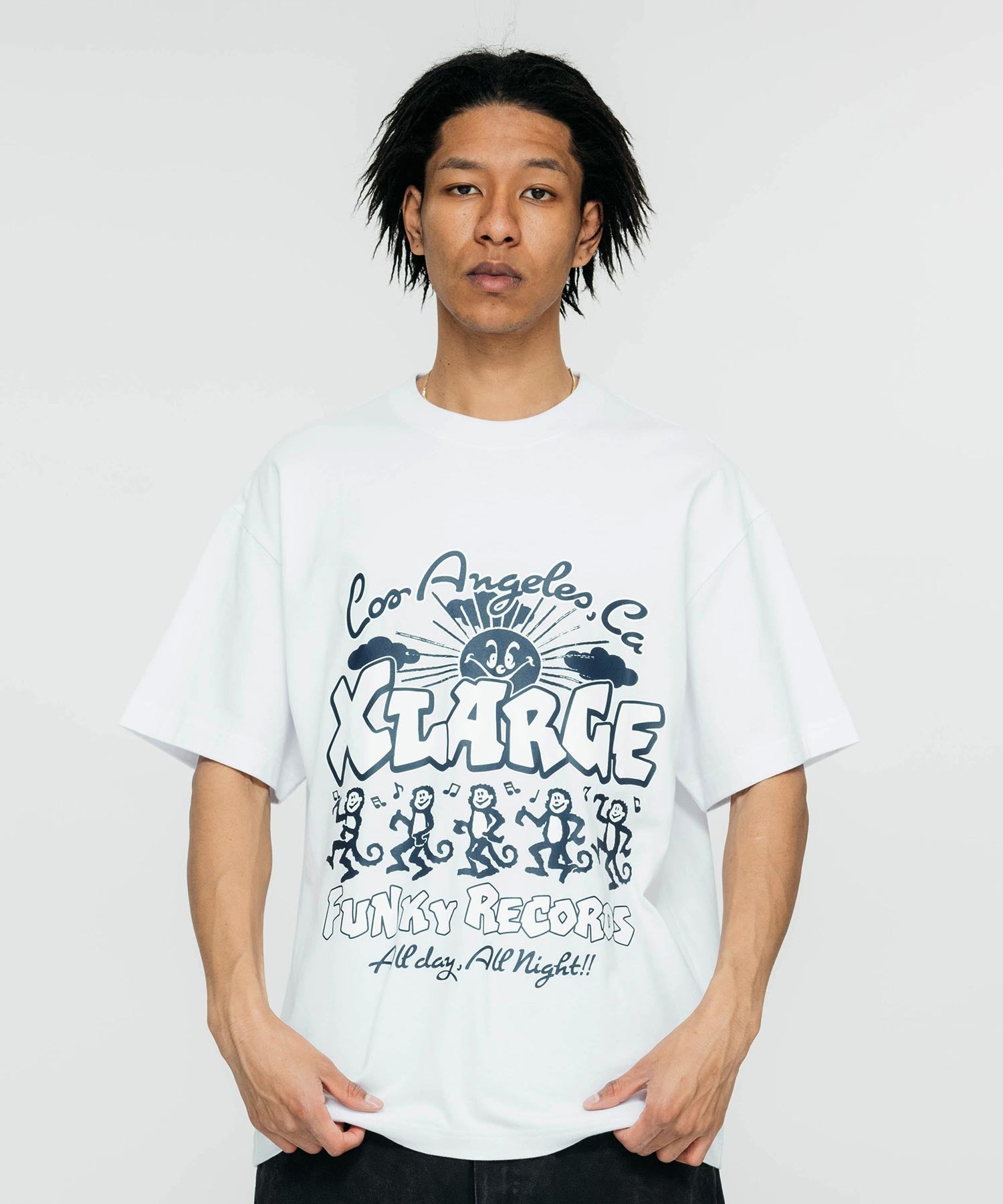 เสื้อยืดแขนสั้น XLARGE Funky Records S/S Tee