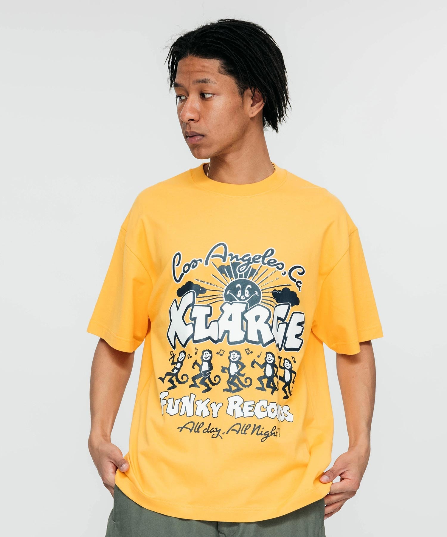 เสื้อยืดแขนสั้น XLARGE Funky Records S/S Tee
