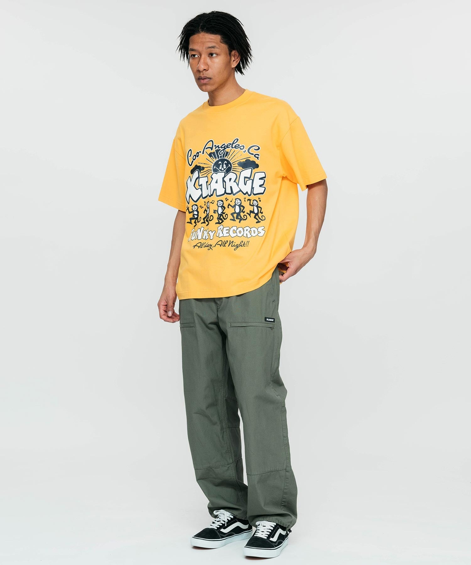 เสื้อยืดแขนสั้น XLARGE Funky Records S/S Tee