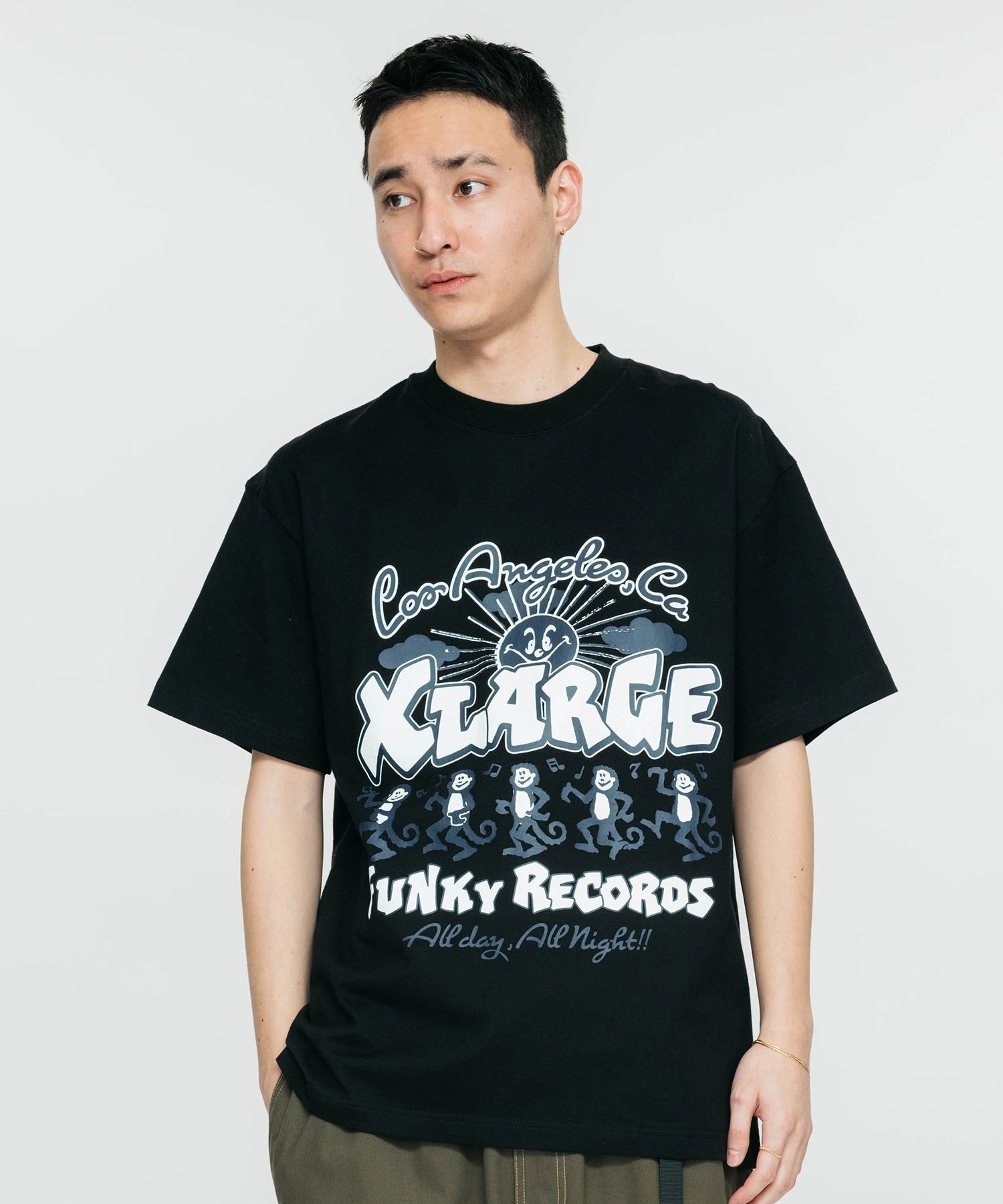 เสื้อยืดแขนสั้น XLARGE Funky Records S/S Tee