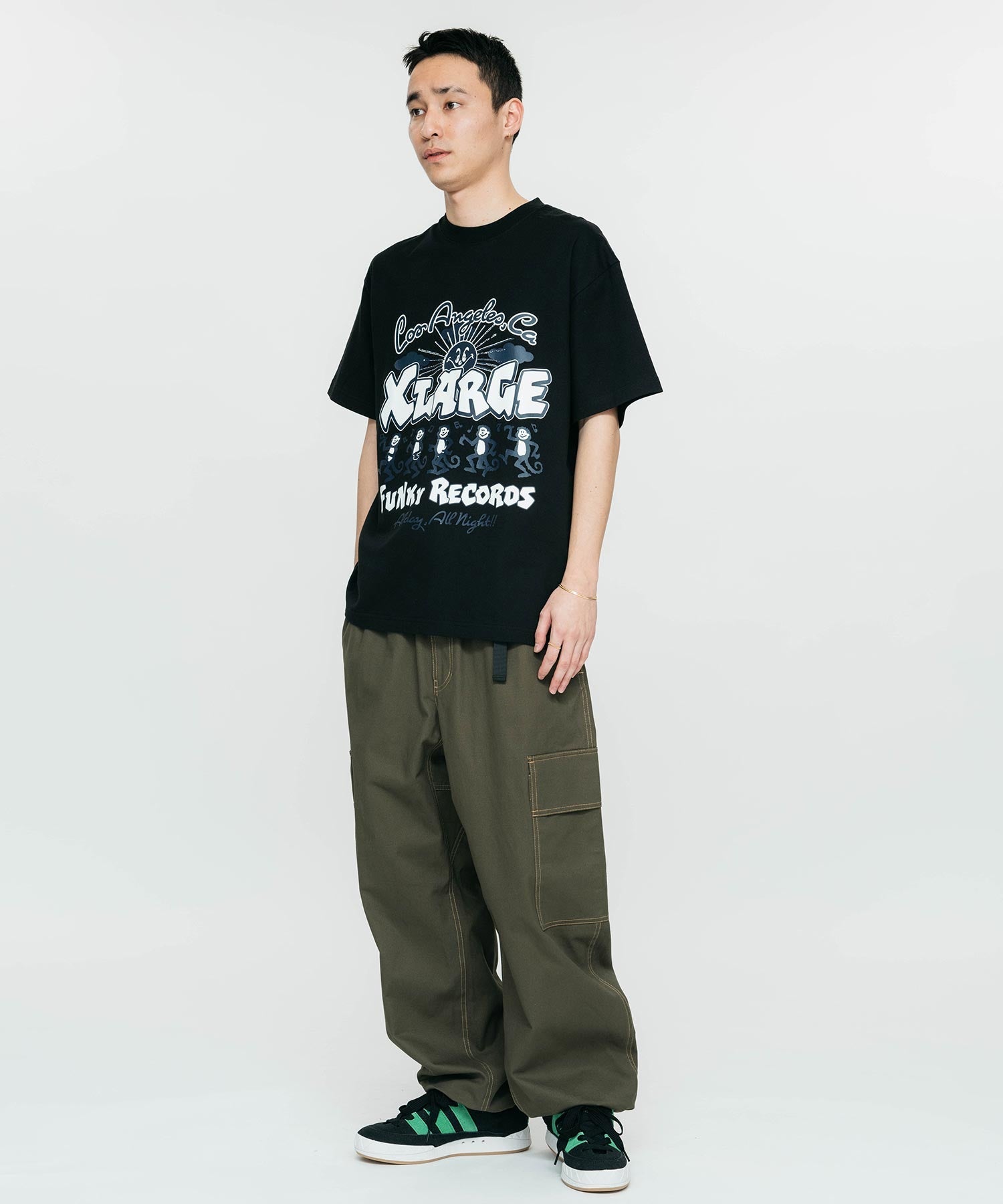 เสื้อยืดแขนสั้น XLARGE Funky Records S/S Tee