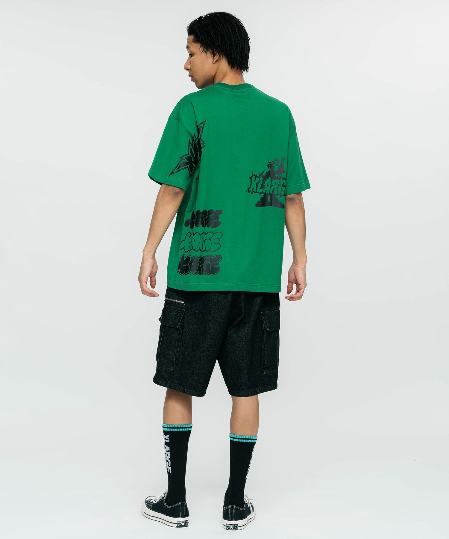 เสื้อยืดแขนสั้น XLARGE รุ่น Random Print S/S Tee