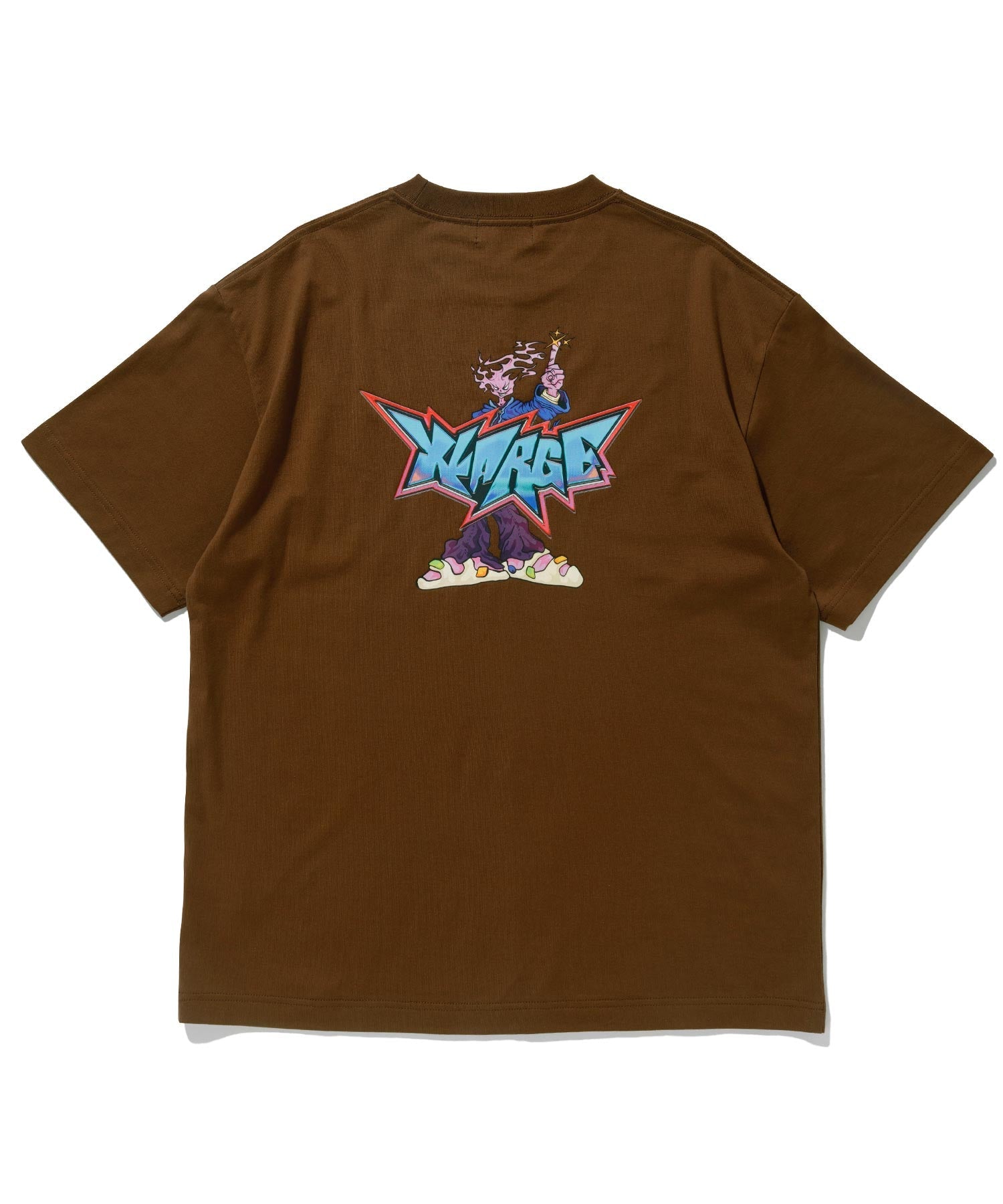 เสื้อยืดแขนสั้น XLARGE รุ่น Burning Monster 1 S/S Tee