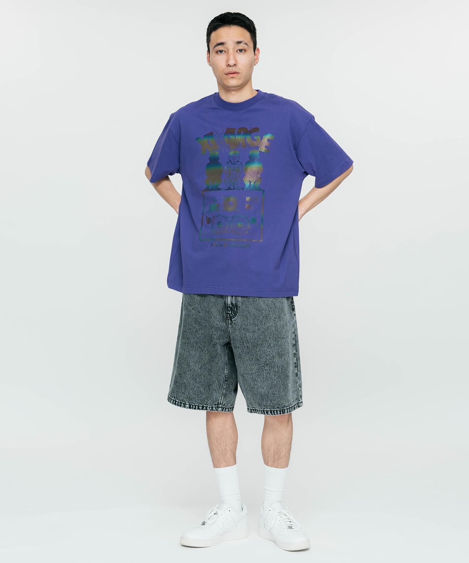 เสื้อยืดแขนสั้น XLARGE รุ่น Sound System S/S Tee