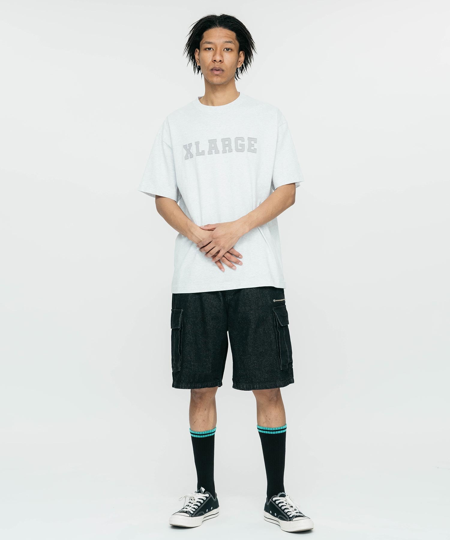 เสื้อยืดแขนสั้น XLARGE รุ่น Patched Logo S/S Tee