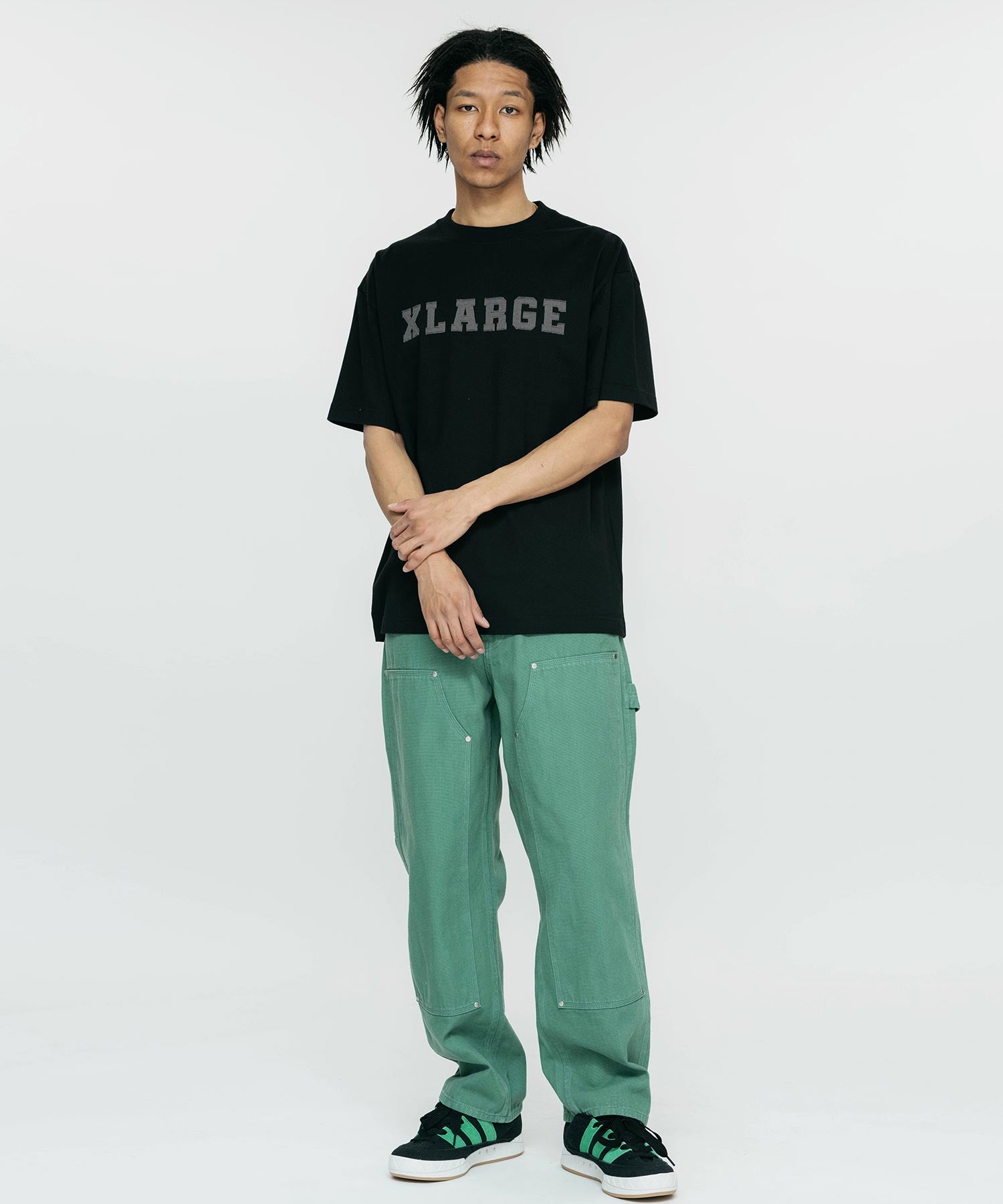 เสื้อยืดแขนสั้น XLARGE รุ่น Patched Logo S/S Tee