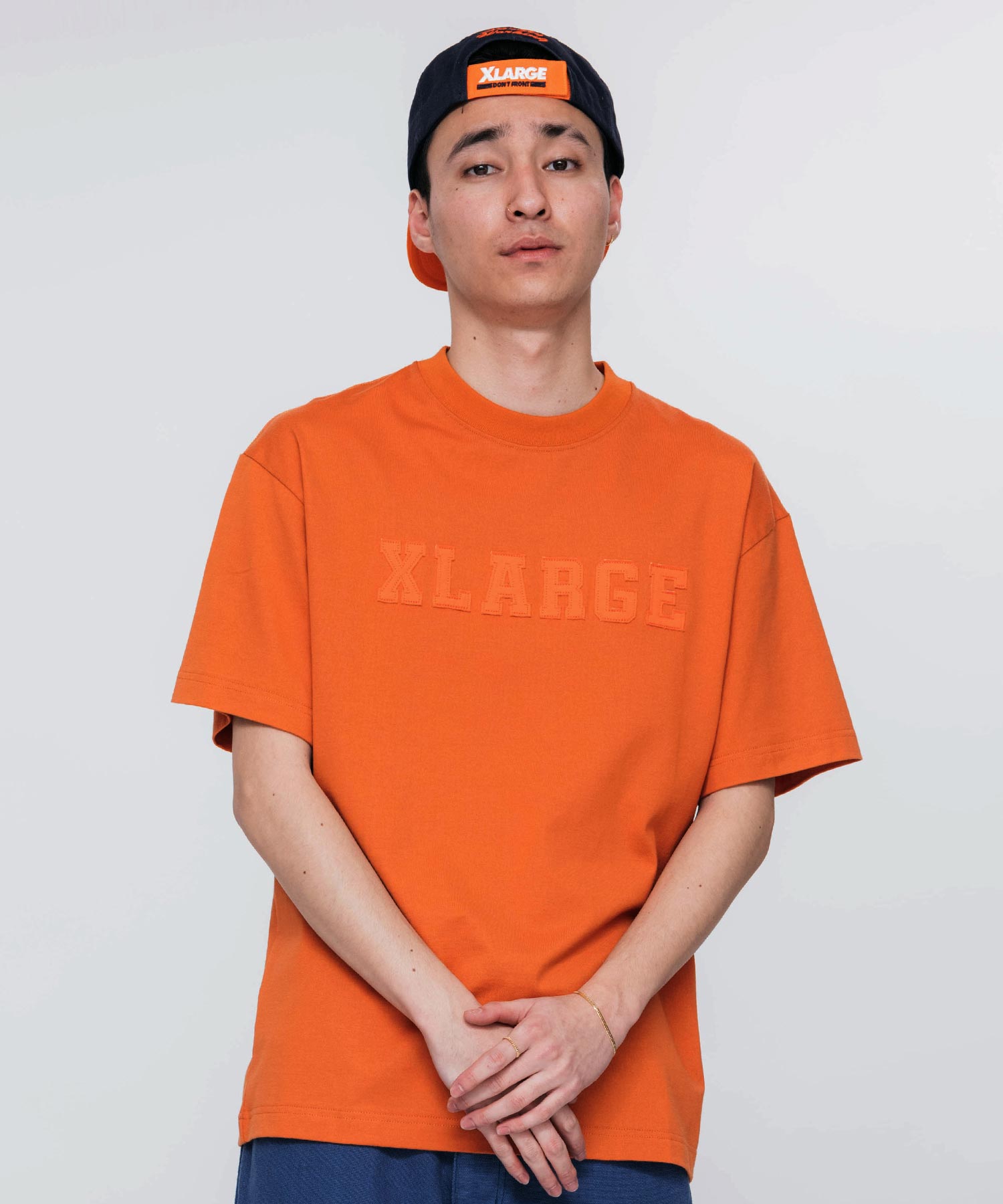 เสื้อยืดแขนสั้น XLARGE รุ่น Patched Logo S/S Tee