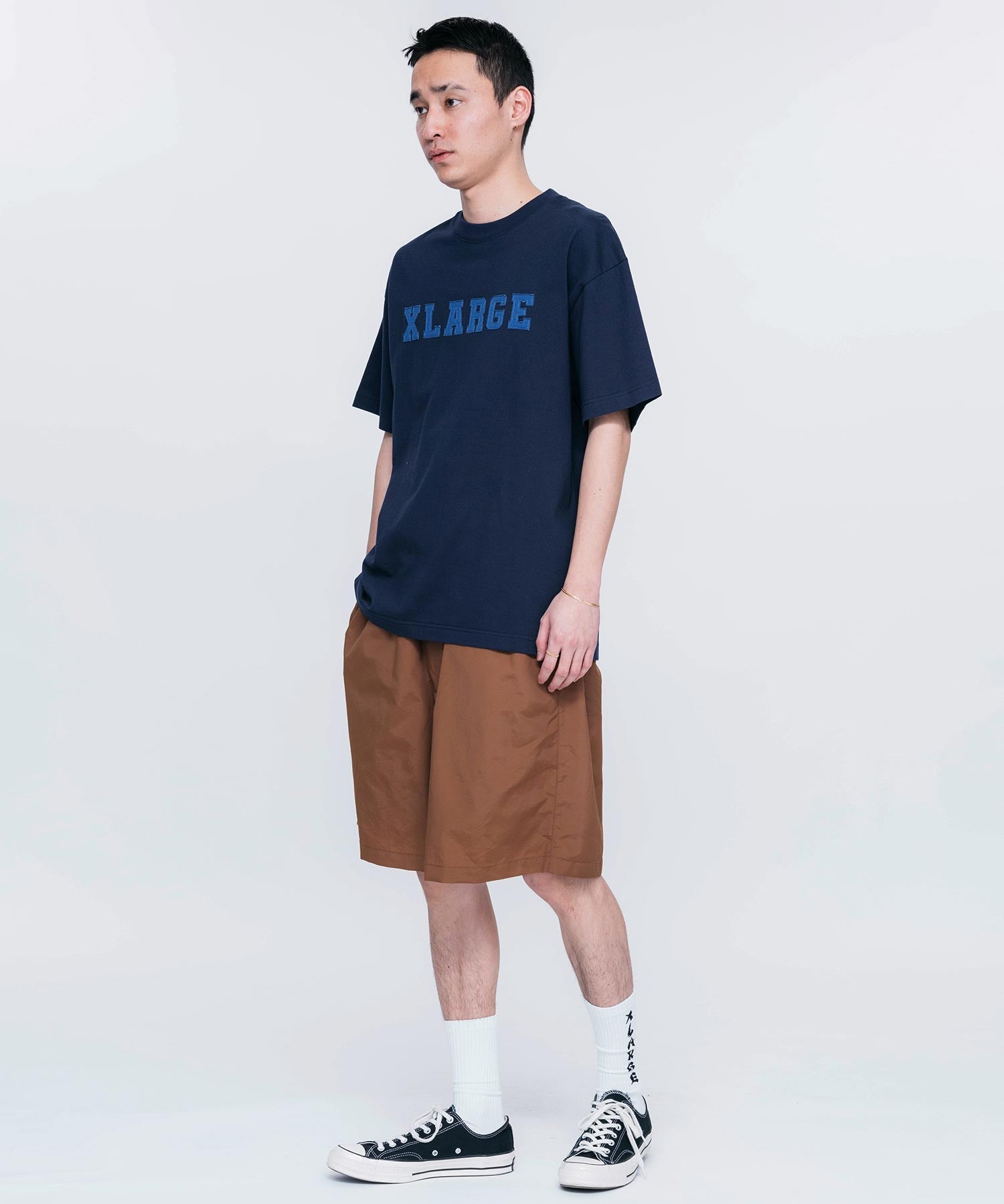เสื้อยืดแขนสั้น XLARGE รุ่น Patched Logo S/S Tee