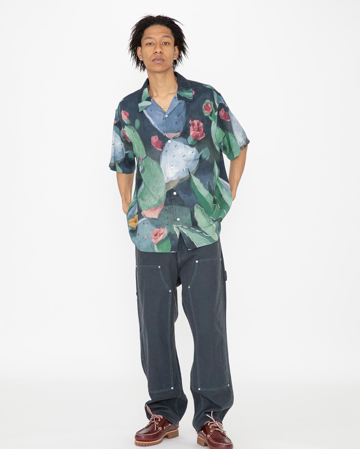 เสื้อเชิ้ต XLARGE รุ่น Cactus Pattern S/S Shirt