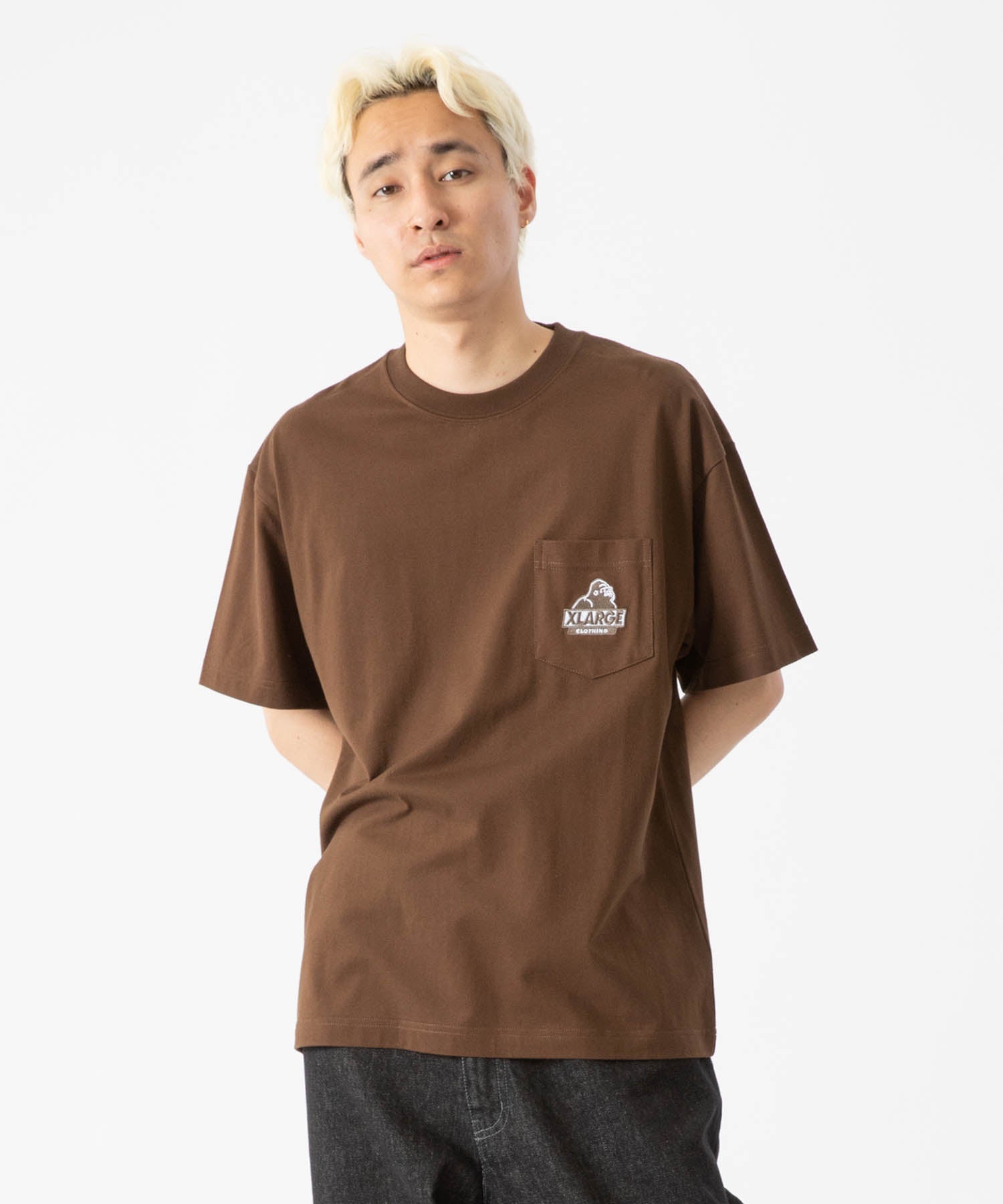 เสื้อยืดแขนสั้น XLARGE รุ่น SLANTED OG S/S POCKET TEE