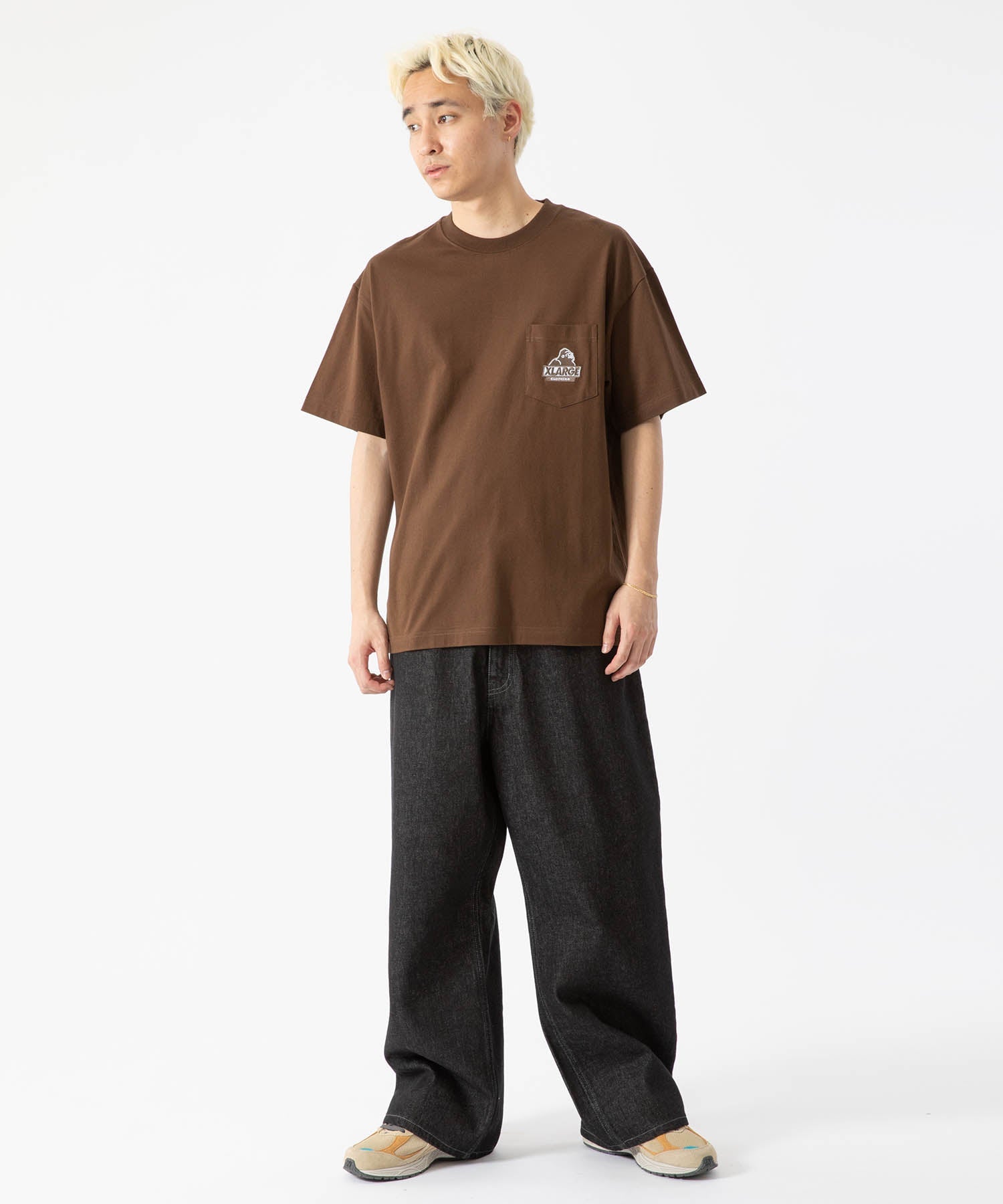 เสื้อยืดแขนสั้น XLARGE รุ่น SLANTED OG S/S POCKET TEE