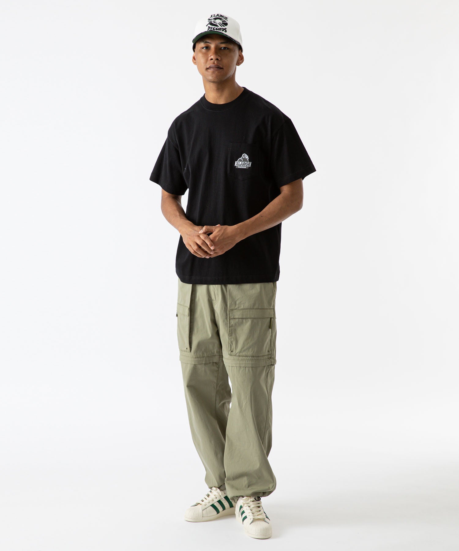 เสื้อยืดแขนสั้น XLARGE รุ่น SLANTED OG S/S POCKET TEE