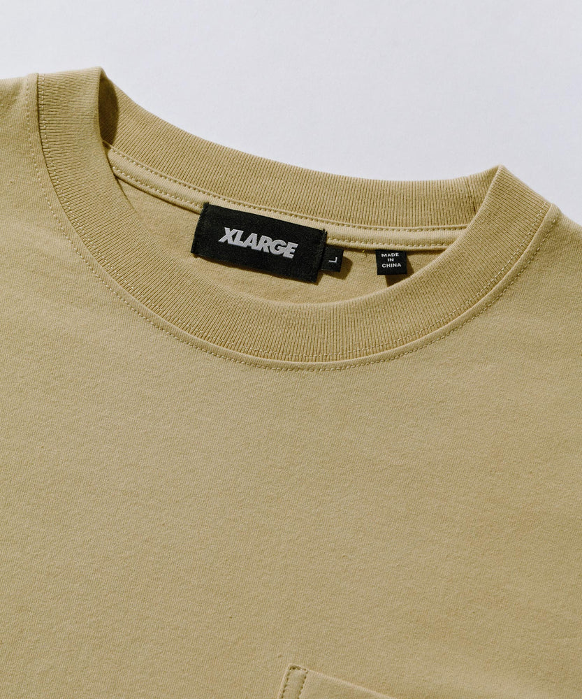 เสื้อยืดแขนยาว XLARGE รุ่น MILITARY L/S POCKET TEE