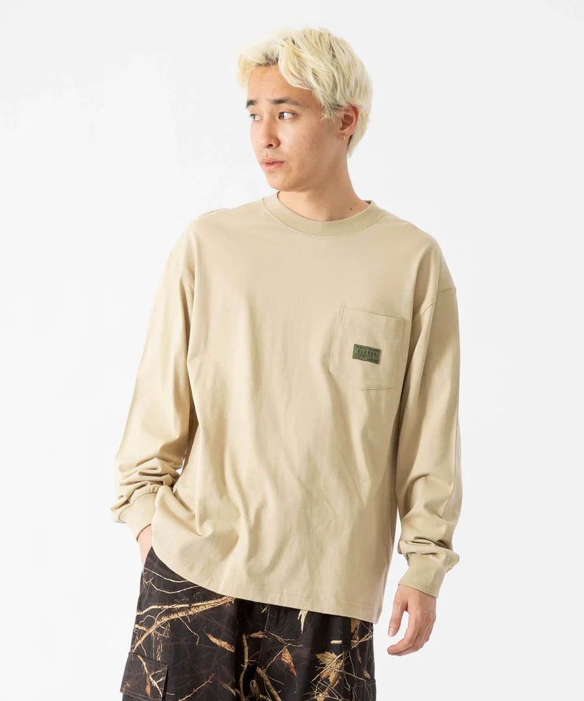 เสื้อยืดแขนยาว XLARGE รุ่น MILITARY L/S POCKET TEE