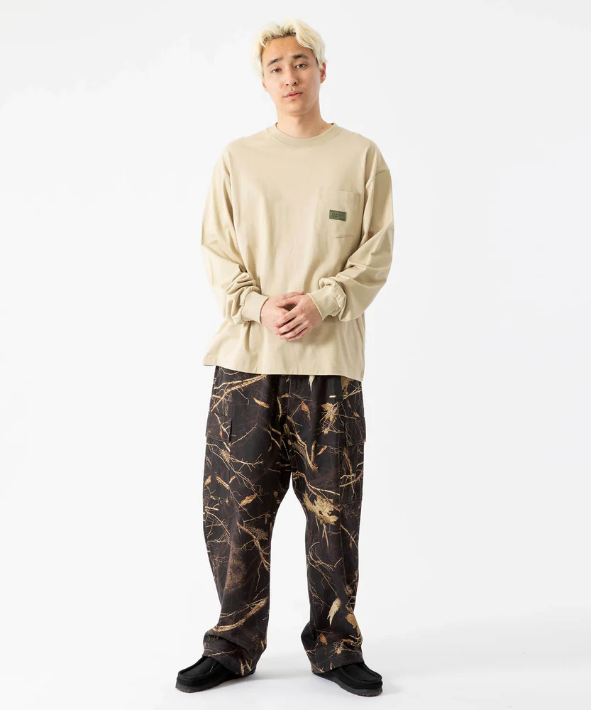 เสื้อยืดแขนยาว XLARGE รุ่น MILITARY L/S POCKET TEE