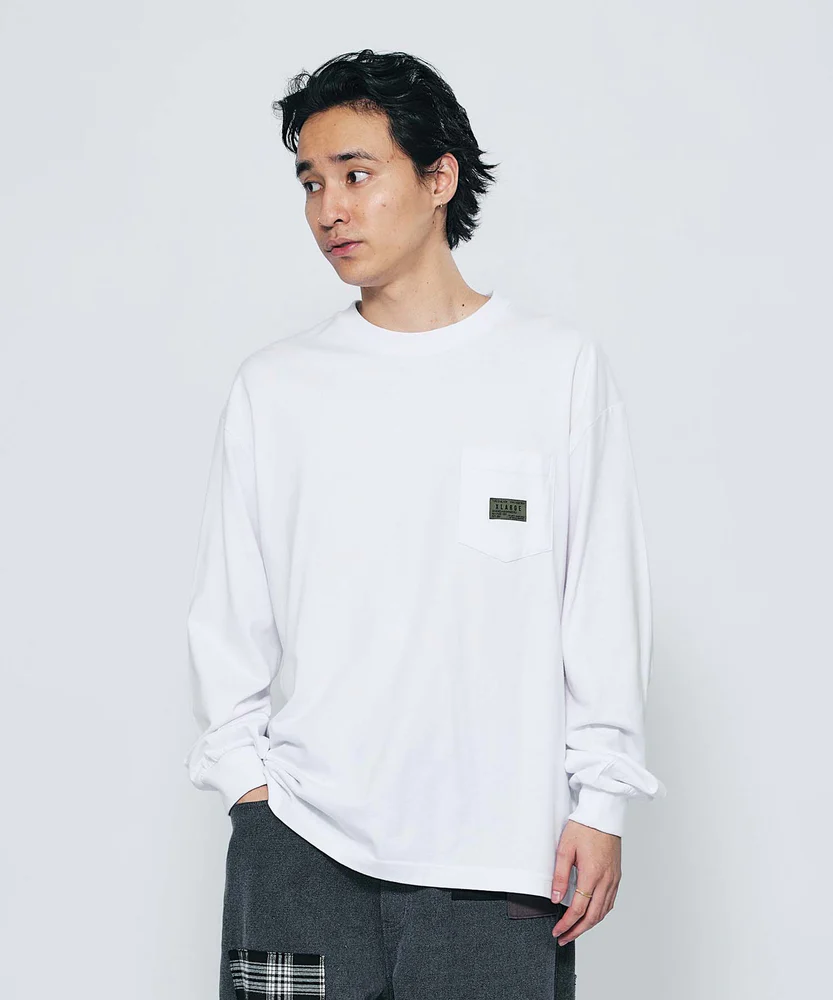 เสื้อยืดแขนยาว XLARGE รุ่น MILITARY L/S POCKET TEE