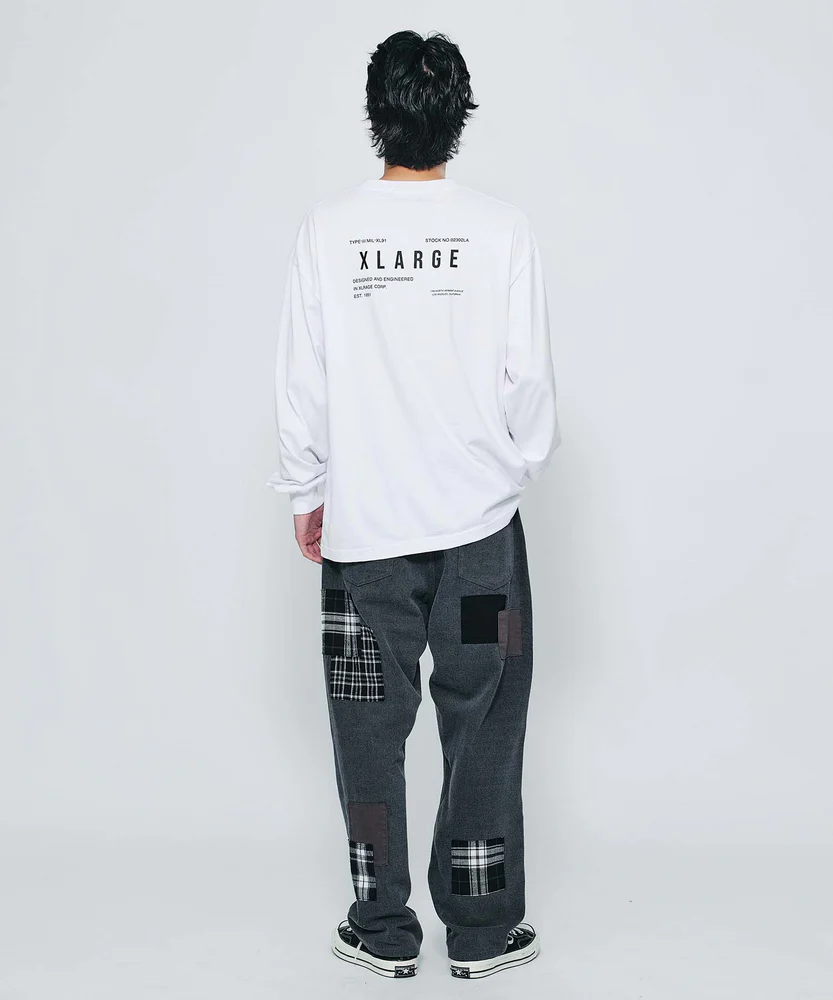 เสื้อยืดแขนยาว XLARGE รุ่น MILITARY L/S POCKET TEE