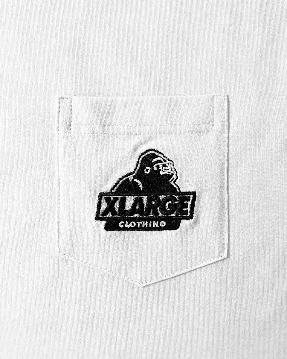 เสื้อยืดเเขนสั้น XLARGE Bangkok Slanted OG S/S Pocket Tee