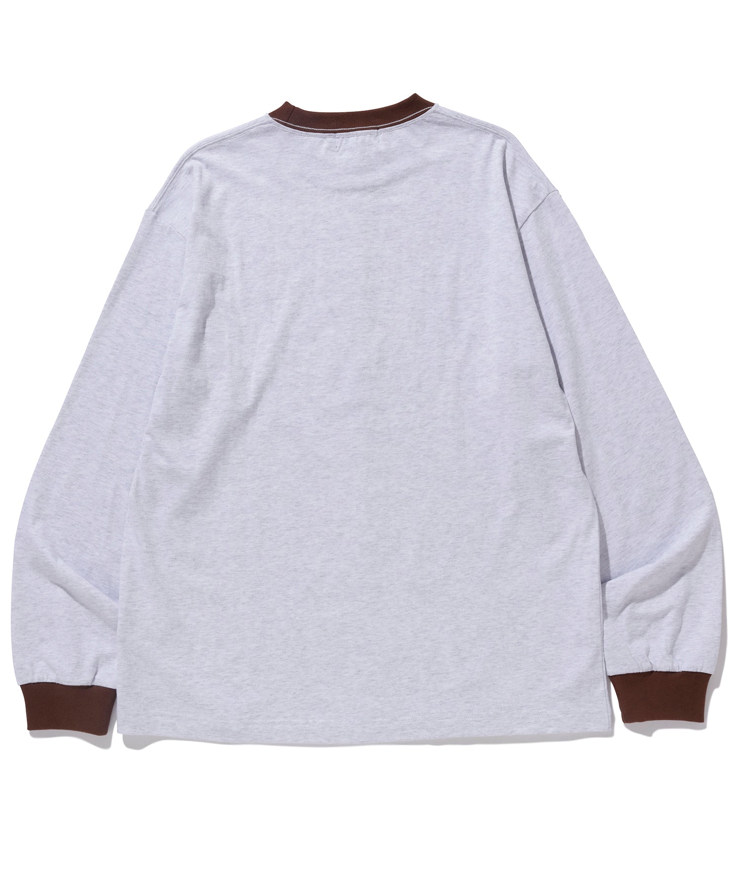 เสื้อยืดเเขนยาว XLARGE รุ่น Hockey Logo Ringer L/S Tee