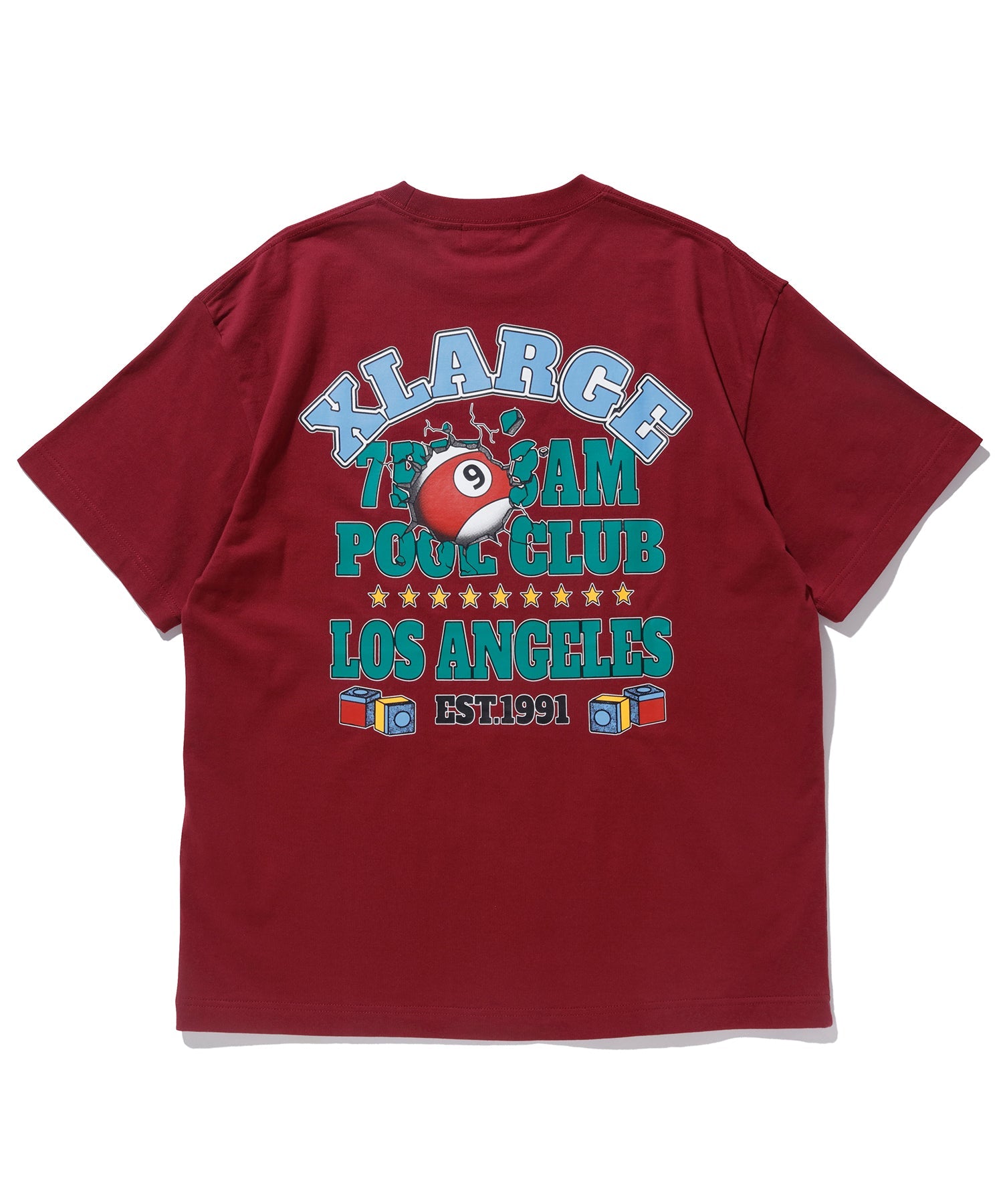 เสื้อยืดแขนสั้น XLARGE รุ่น XL Pool Club S/S Tee