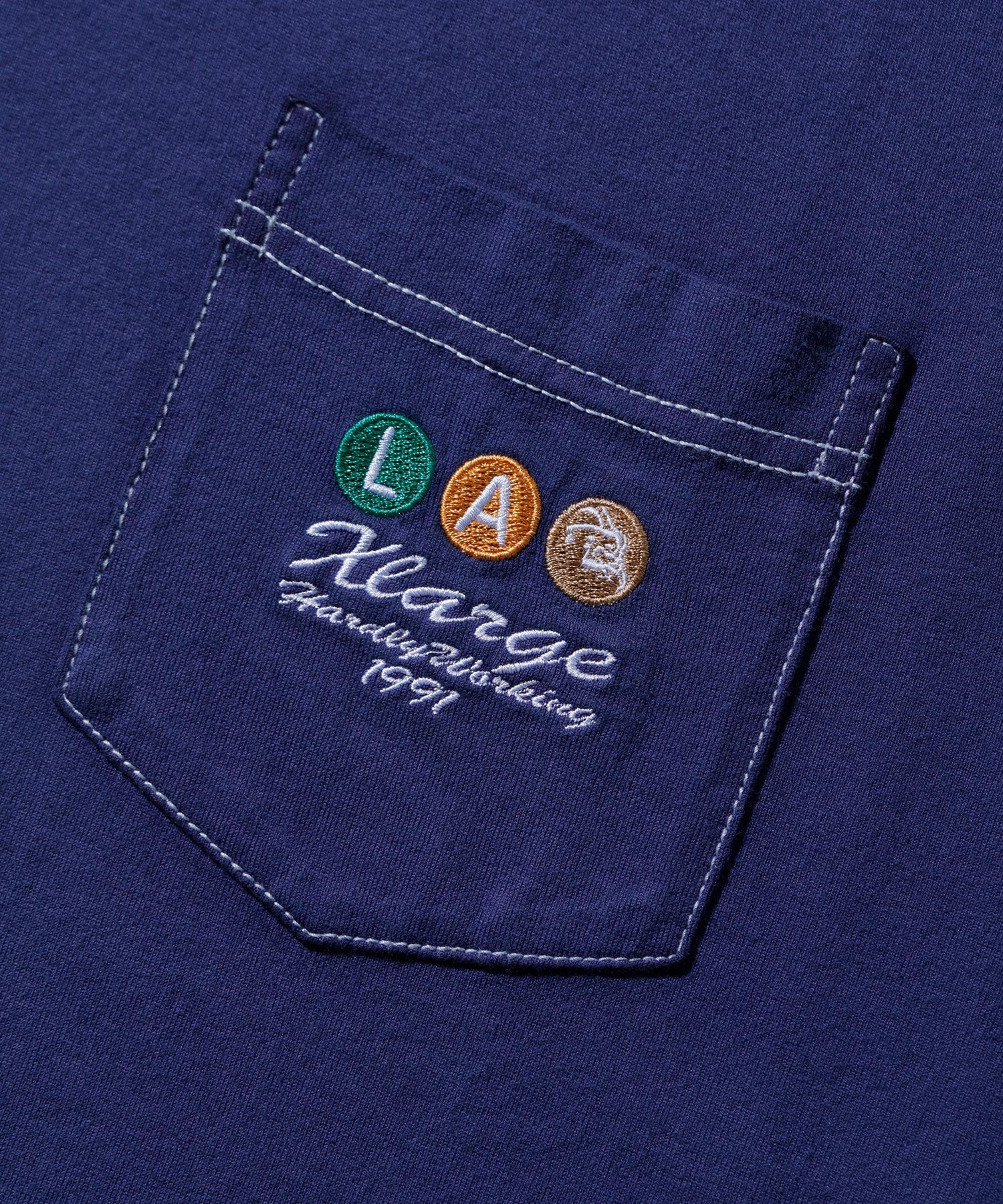 เสื้อยืดแขนสั้น XLARGE รุ่น Overdyed S/S Pocket Tee